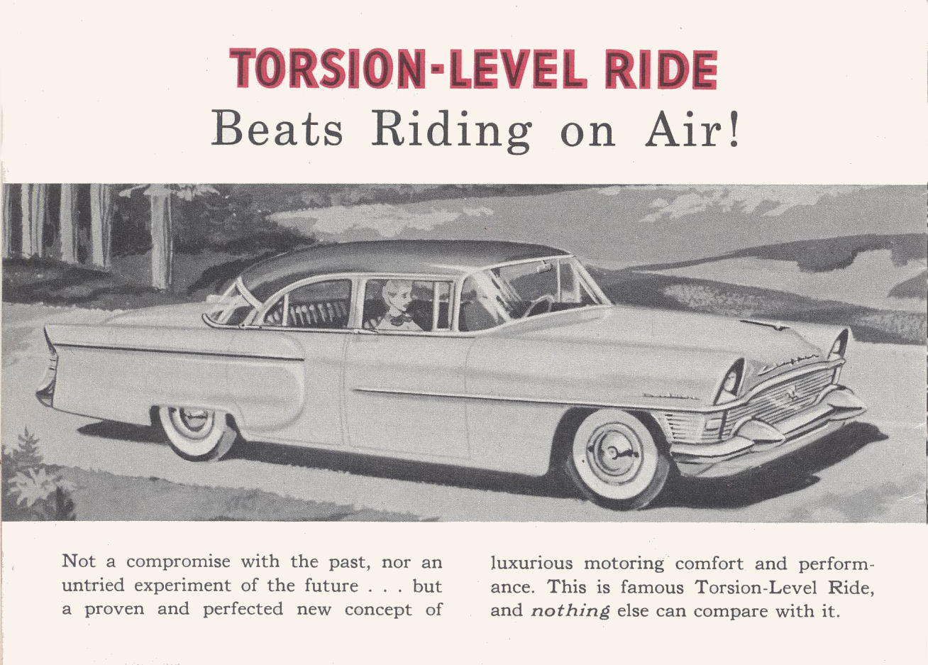 1956 Packard Torsion Ride Brochure Page 8
